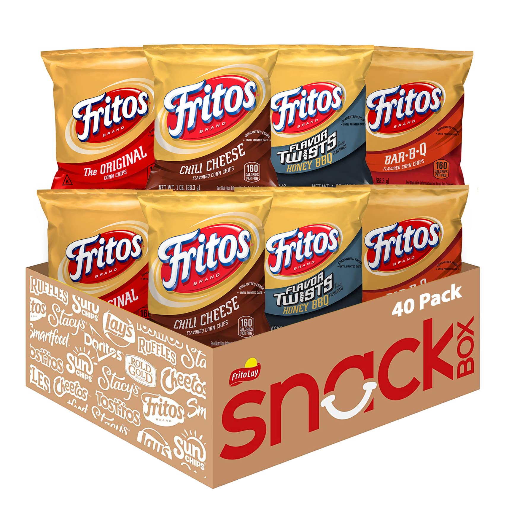 Fritos Original bag with classic corn chips, ideal for quick snacking.