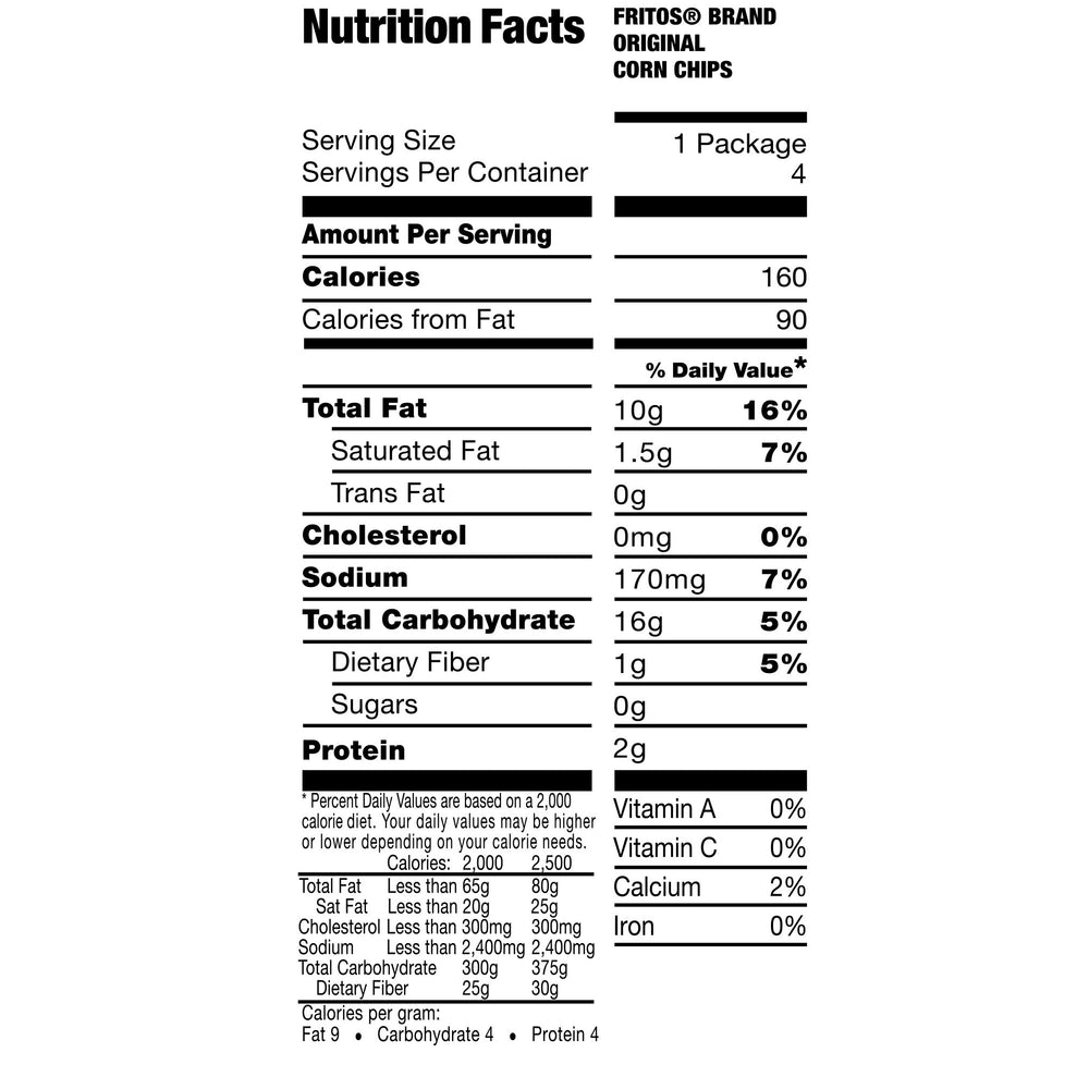 Serving idea with Fritos Original Corn Chips for quick lunch or snack
