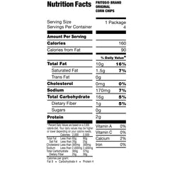 Serving idea with Fritos Original Corn Chips for quick lunch or snack