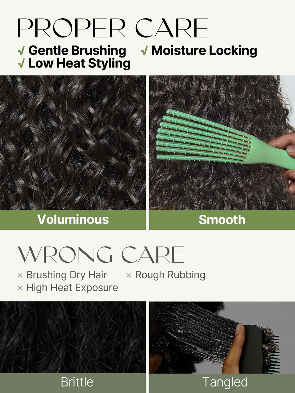 Frodio Curly Half Wig is headband-ready for easy styling