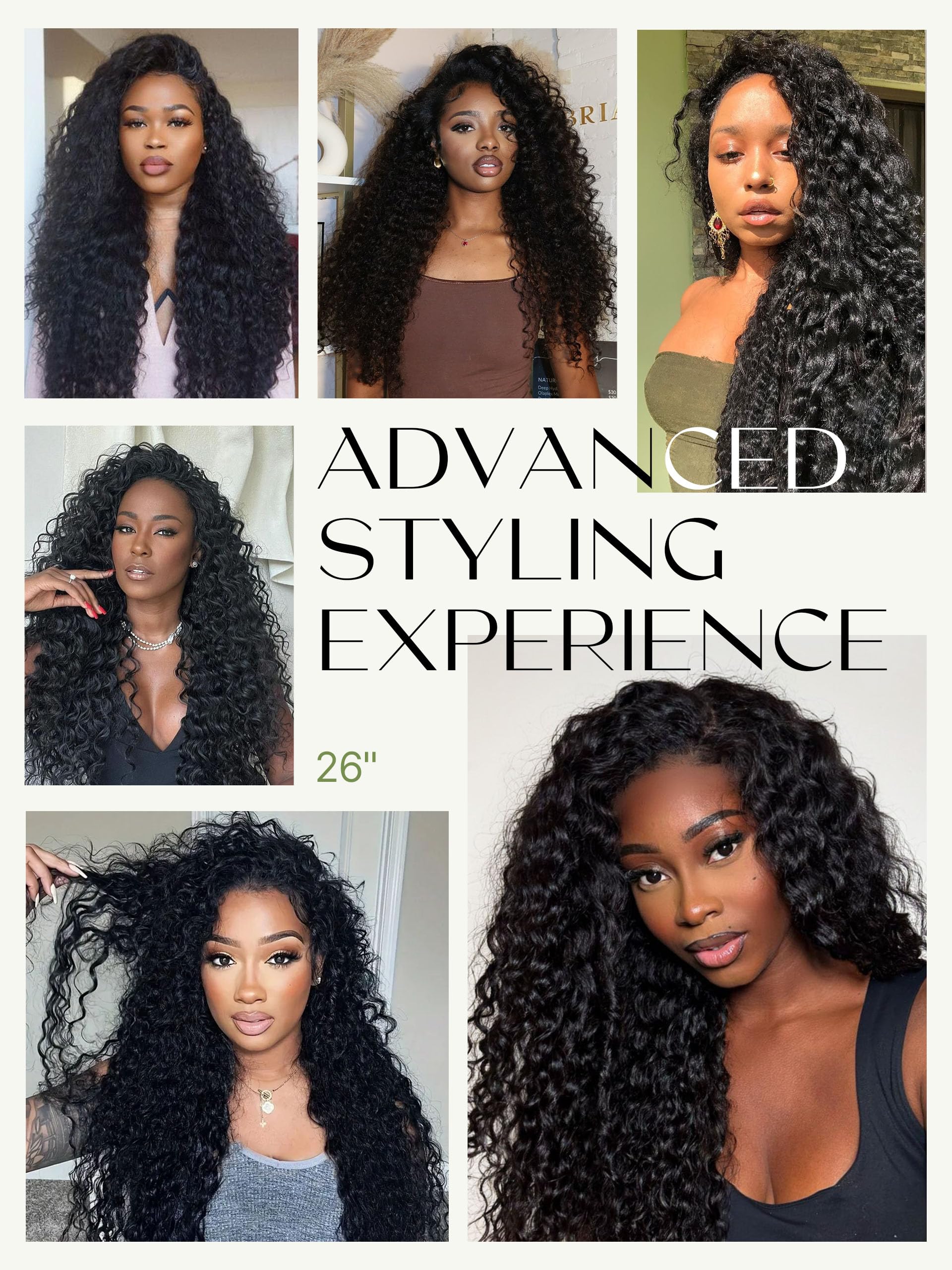 Frodio Curly Half Wig offers natural scalp look with undetectable finish