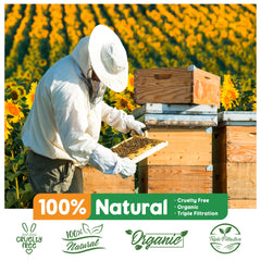 FROKO beeswax pellets for candle making with natural, clean burn.