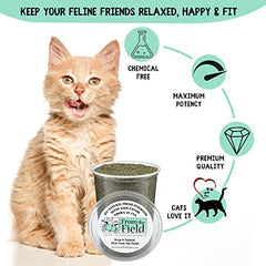 From The Field Fine Ground Stalkless Catnip texture enables easy toy filling and scent release