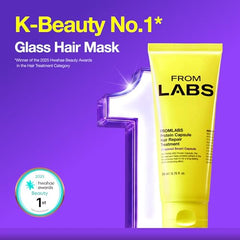 FromLabs Protein Capsule Hair Repair close-up of triple capsules providing targeted strengthening.