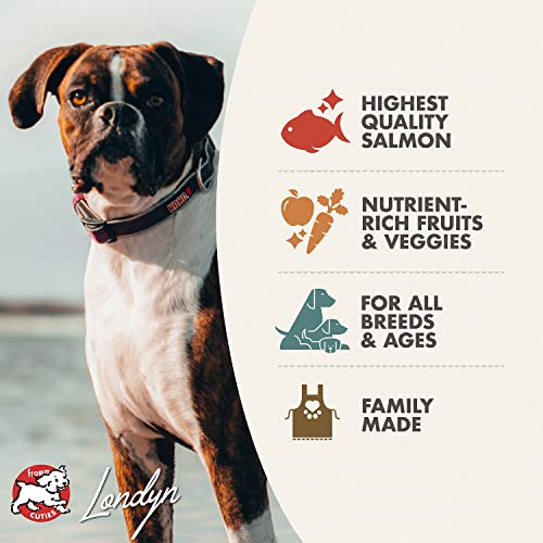 Fromm Salmon A La Veg ingredients like sweet potatoes and fruits appeal to dogs and owners.