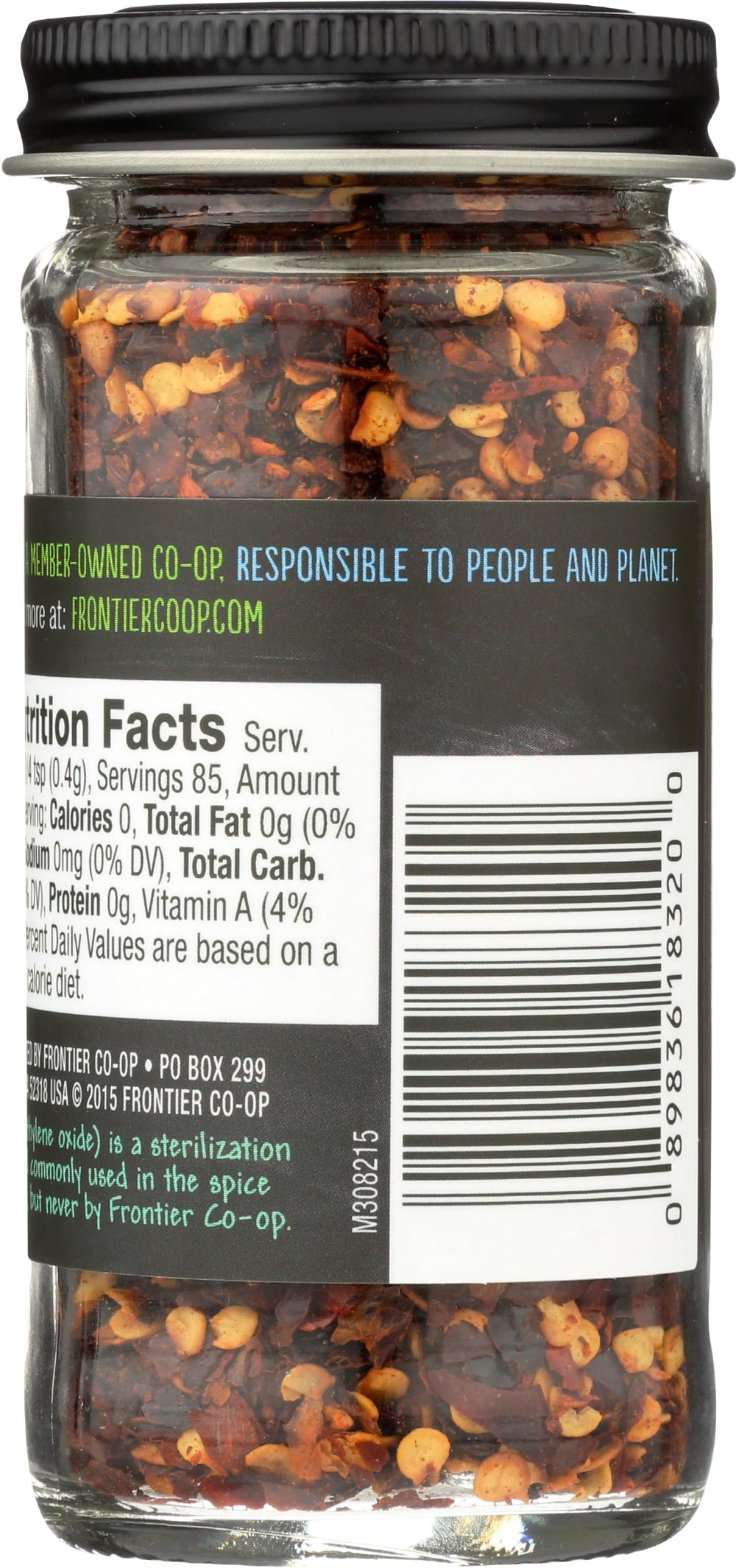 Frontier Co-op cayenne powder texture closeup shows even spice distribution