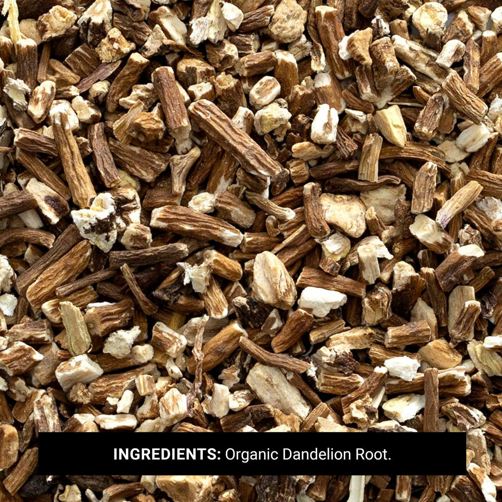 Frontier Co-op Dandelion Root added to soup for earthy depth.