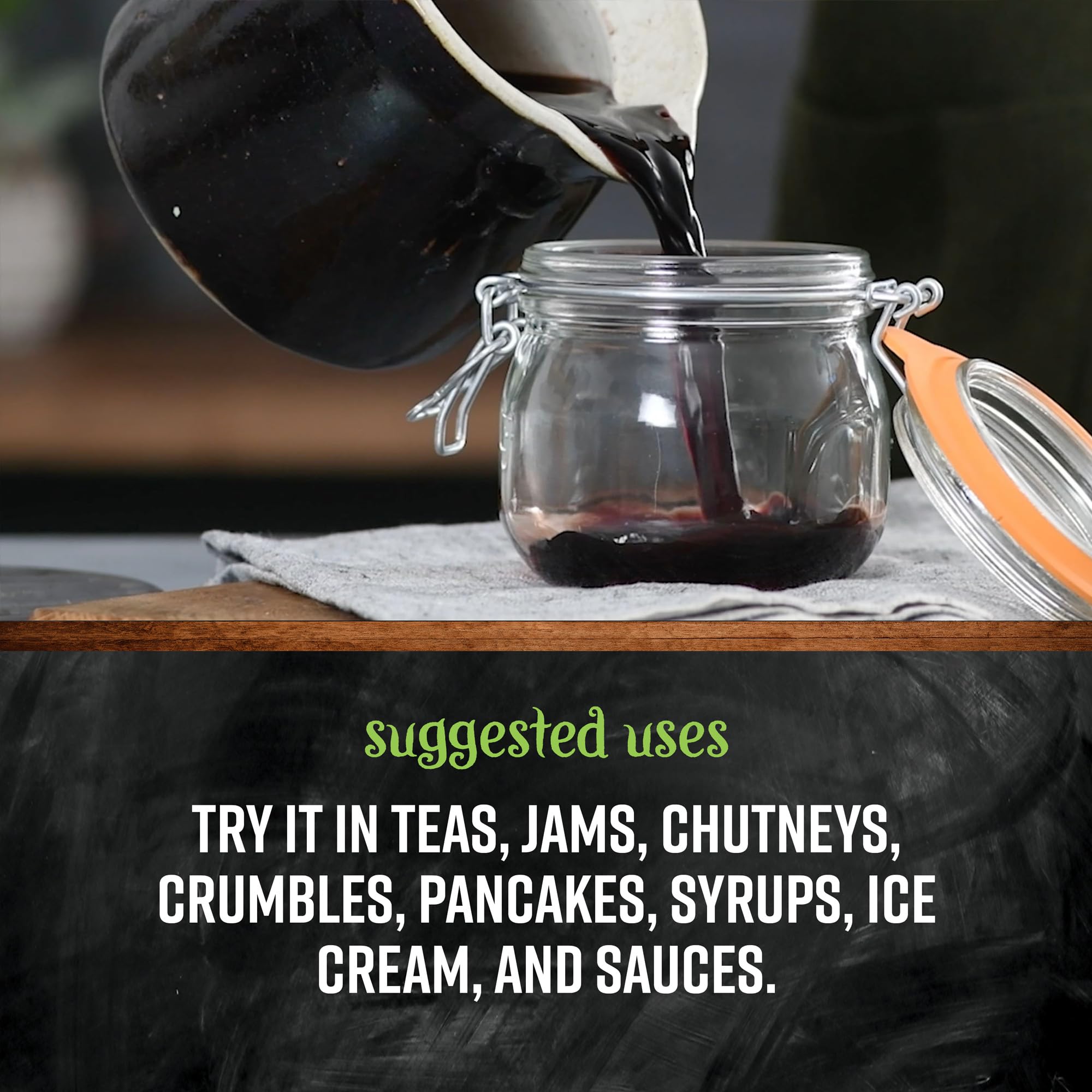 Frontier Co-op elderberries sustainably sourced in Bulgaria, non-GMO and kosher certified.