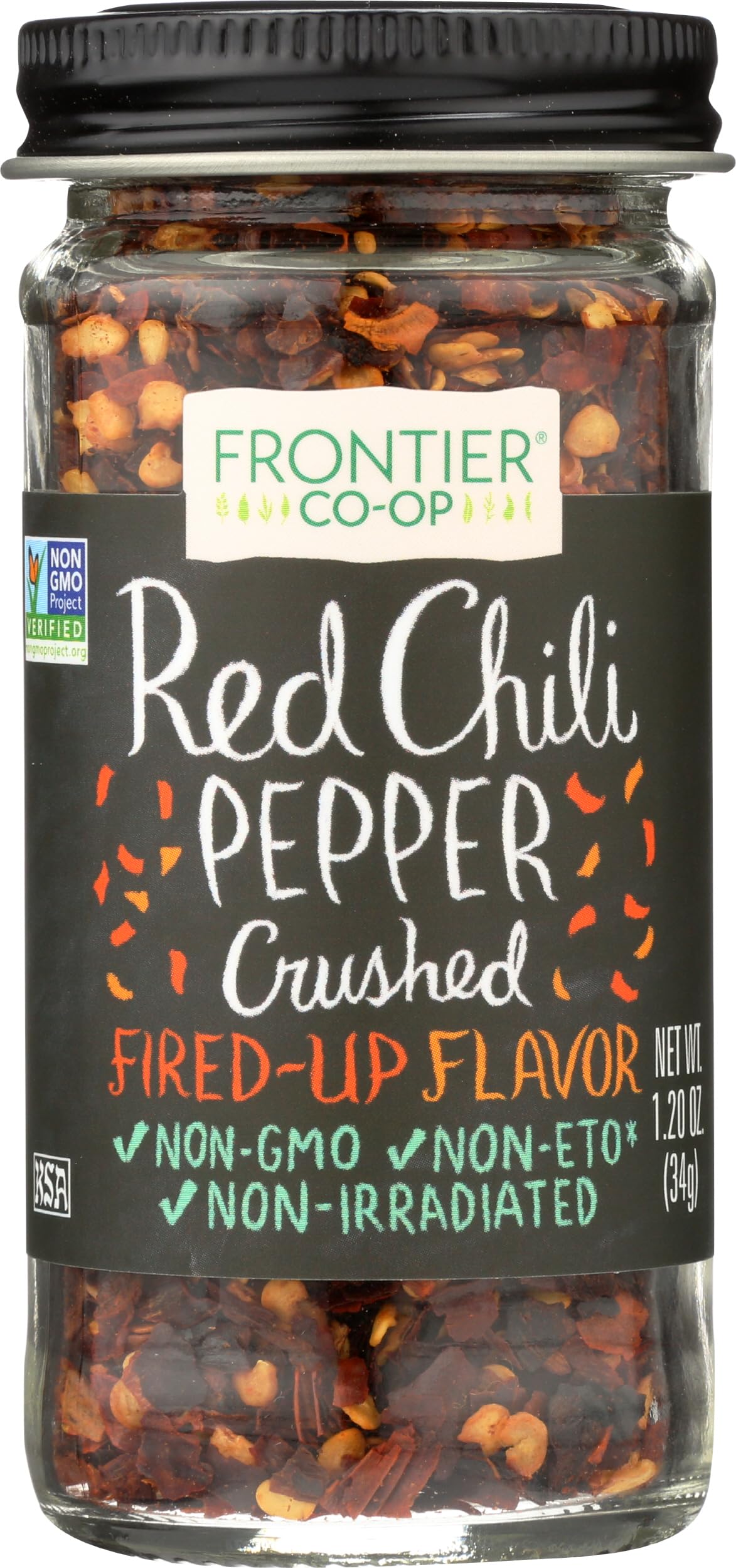 Frontier Co-op ground red cayenne pepper bottle for bold heat in recipes