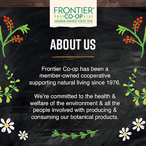 Frontier Co-op red raspberry leaf packaging front view