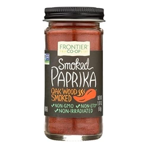 Frontier Co-op Smoked Paprika on a dish-steak for balanced smoky note