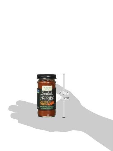 Frontier Co-op Smoked Paprika packaging reflecting all-natural, kosher quality