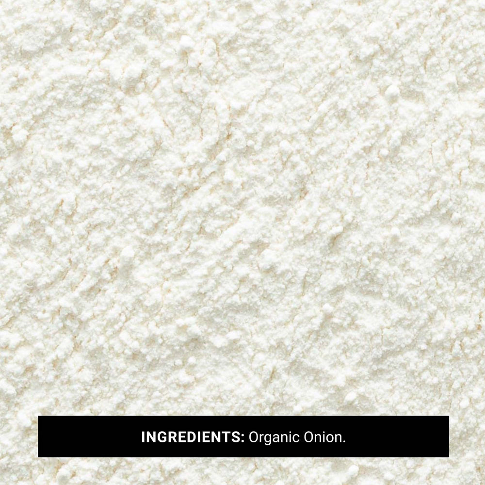 Frontier Co-op White Onion Powder with measuring spoon for precise spice boosts