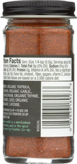Close-up of Frontier Co-op Cajun spice jar for grilling seafood with bold aroma