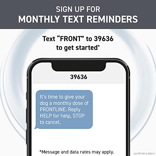 Frontline Shield subscription option shown for year-round protection.