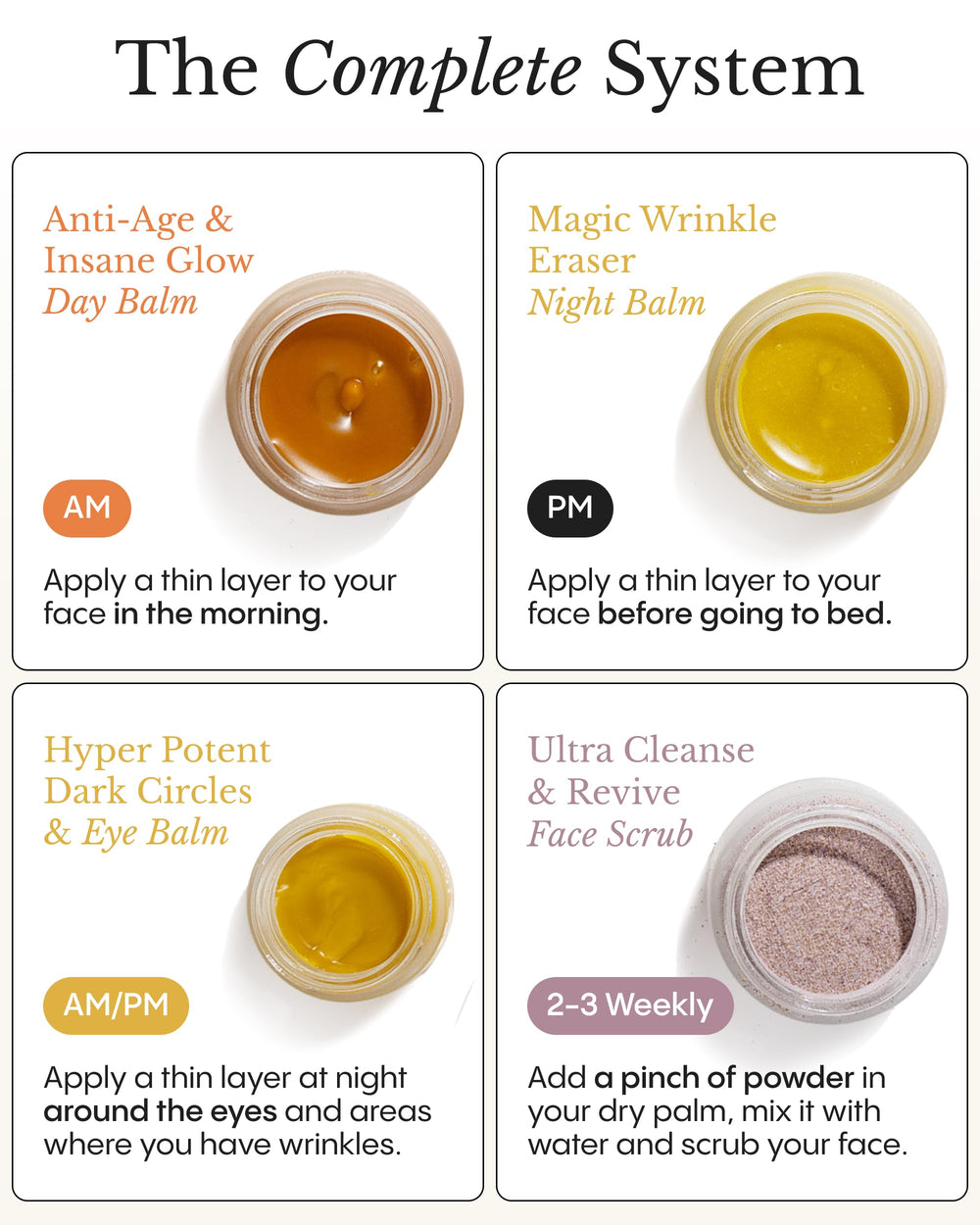 FRØYA day balm tube ready to hydrate skin during the day.