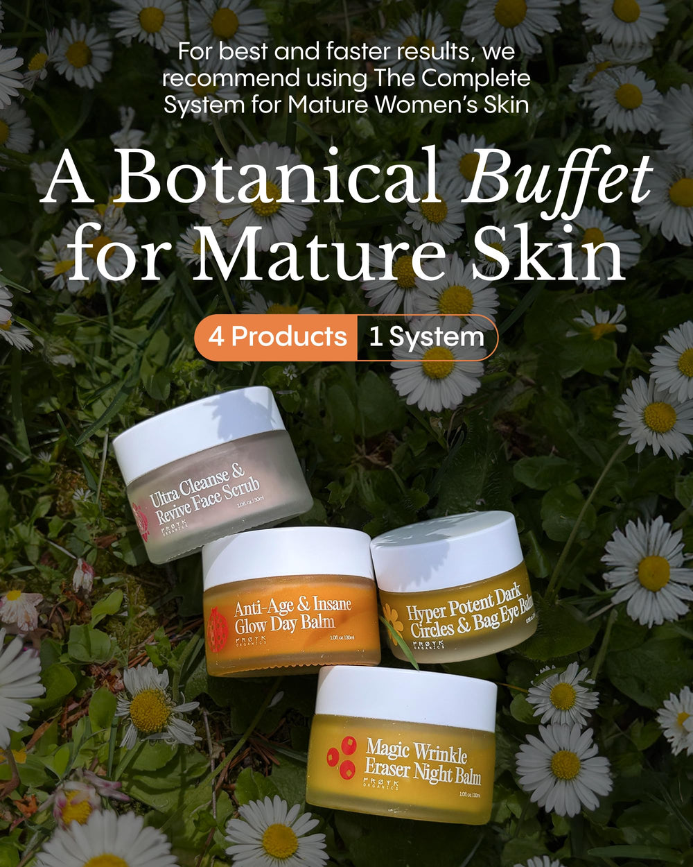 FRØYA Organics morning evening application invites seamless skincare routine