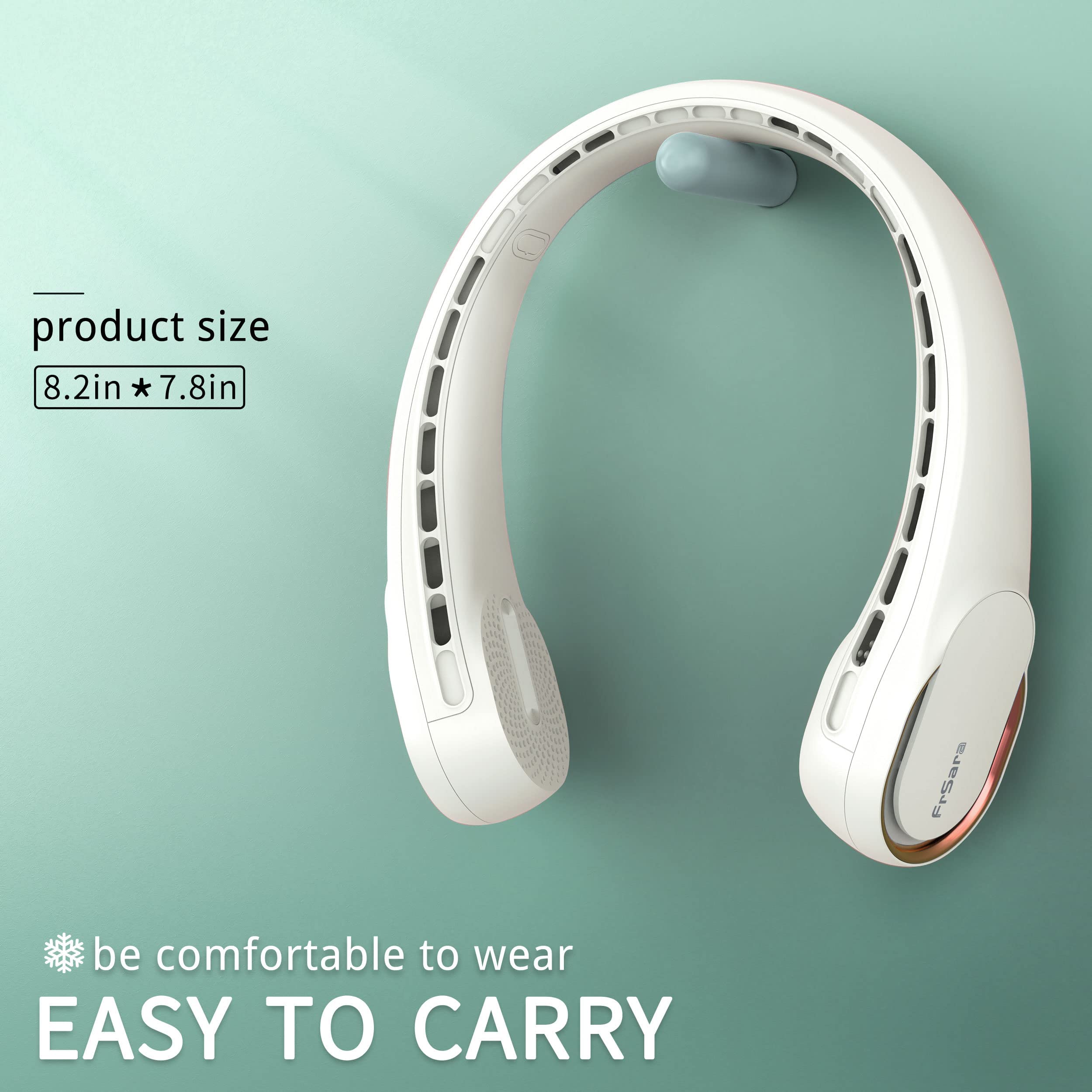 FrSara neck fan quick charge for fast top-ups.