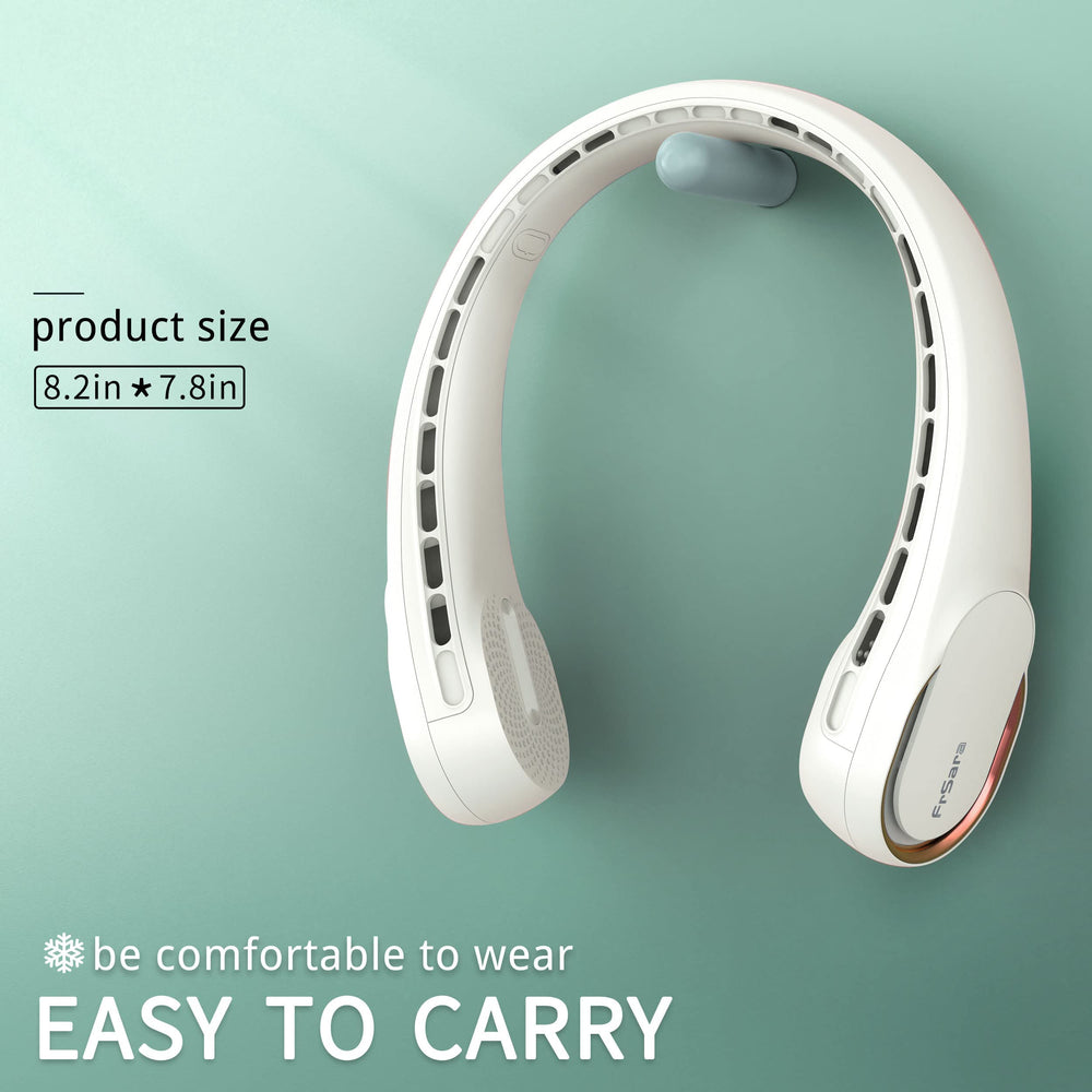 FrSara neck fan quick charge for fast top-ups.