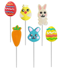 Fruidles Easter Variety Pack lollipops in a 12-pack for gifting and party favors.