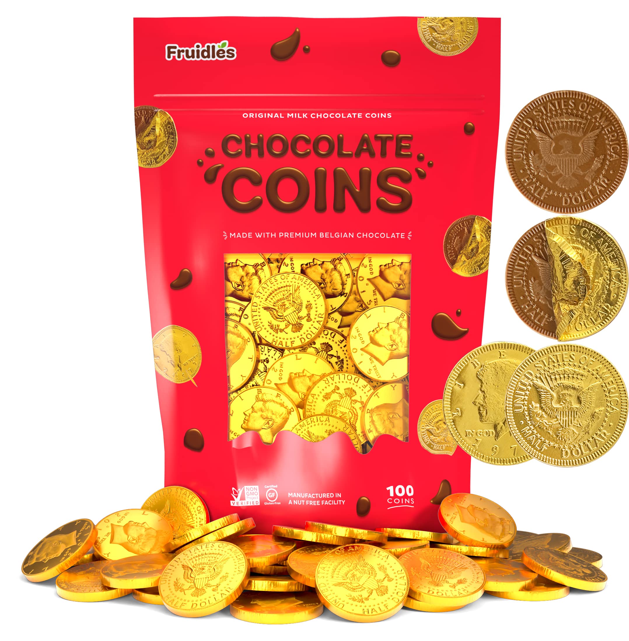 Great as poker chips or money-themed party games.