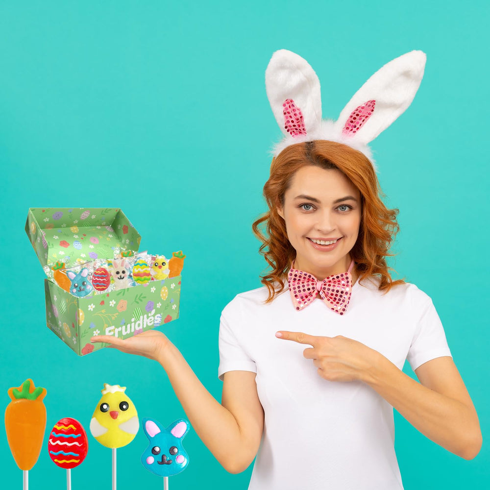 Fruidles individually wrapped pieces keep freshness for Easter baskets.
