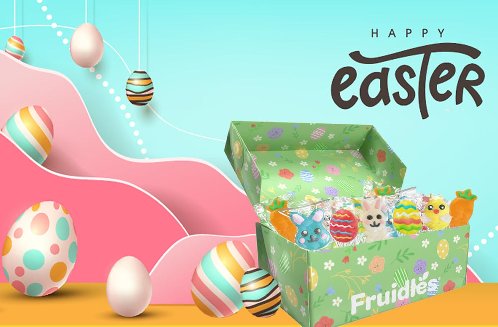 Fruidles vegan candy assortment delivers fruit flavors without animal ingredients.