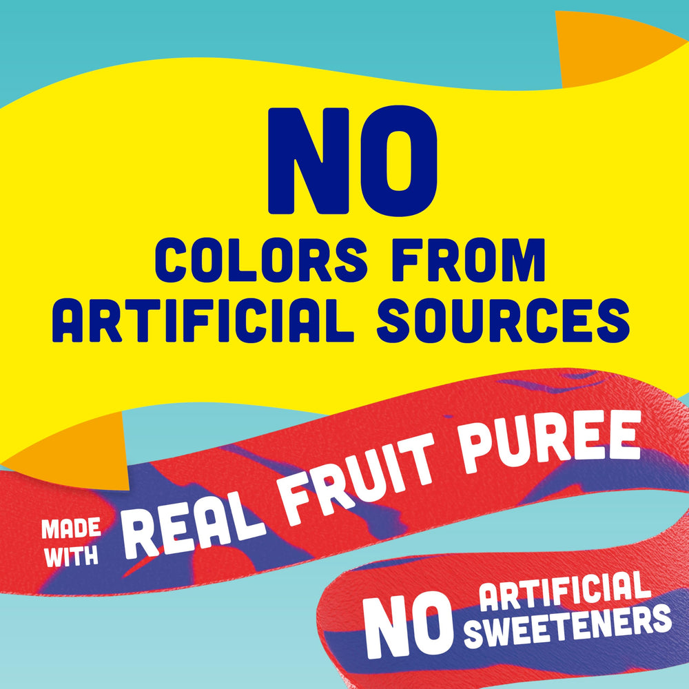Packaging of Fruit by the Foot ready for on-the-go snacking.