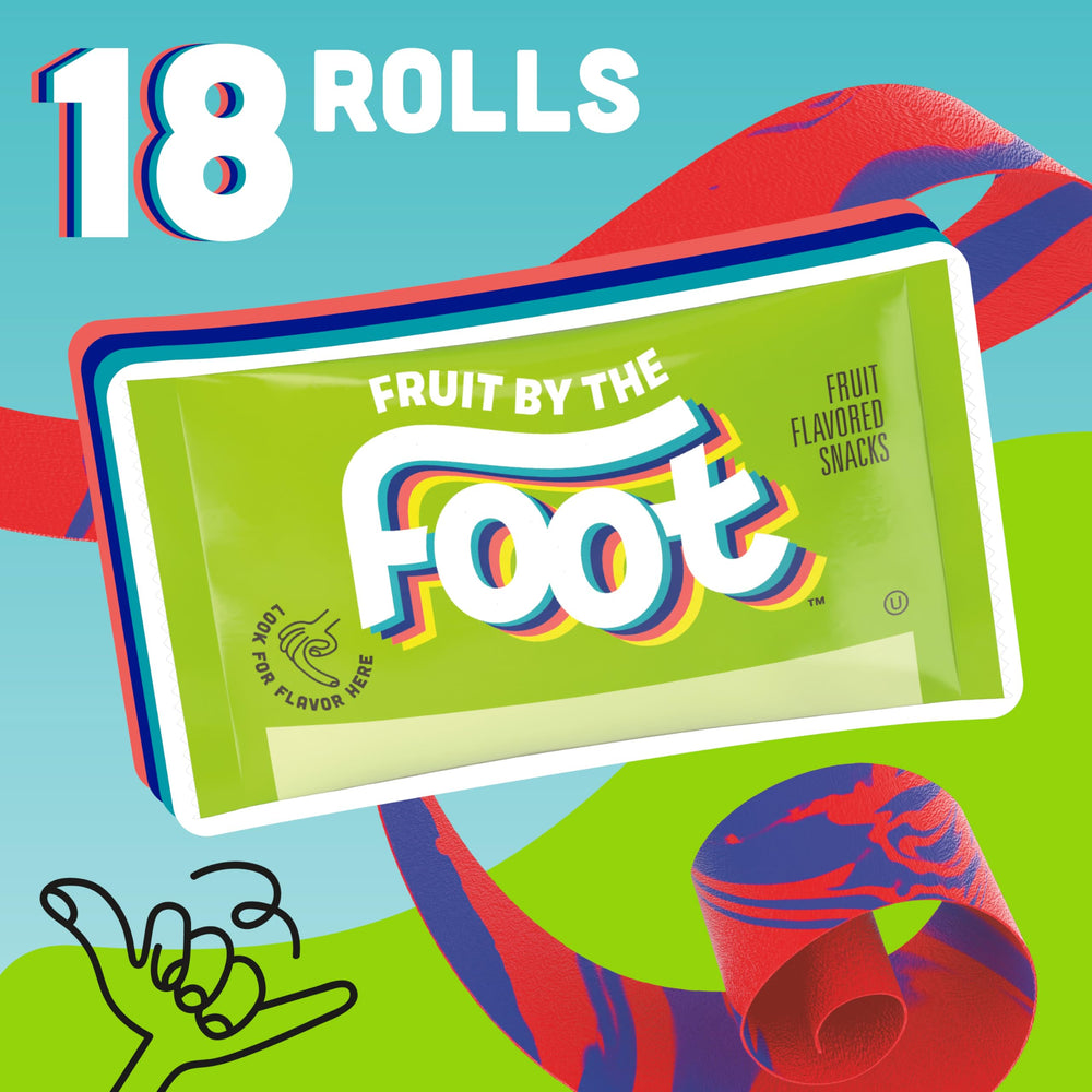 Vitamin C provided in each Fruit by the Foot pouch for a fruity boost.