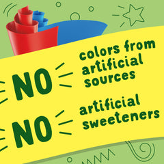 Fruit Roll-Ups Blue Razberry package highlights tangy flavor for snacks.