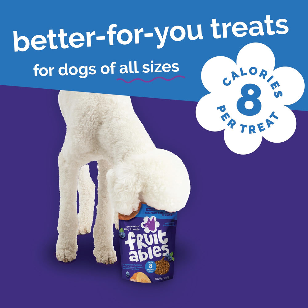 Fruitables treats with globally sourced ingredients in packaging.