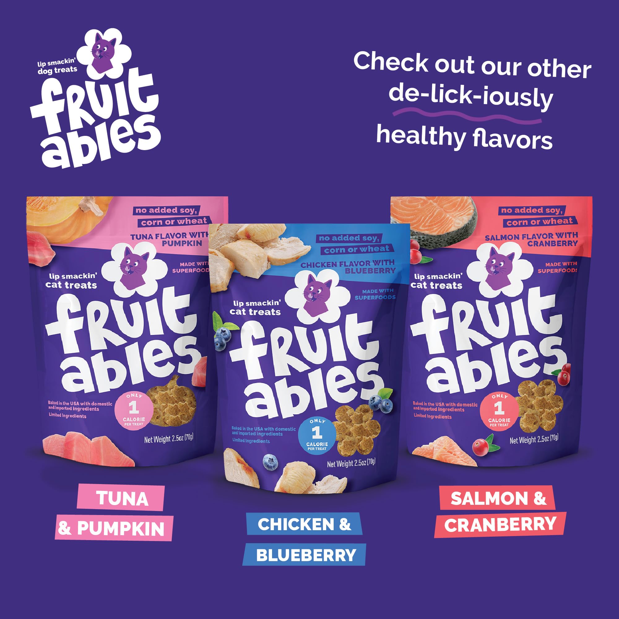Fruitables natural-ingredients-tuna-pumpkin close-up, wholesome flavor with real ingredients.