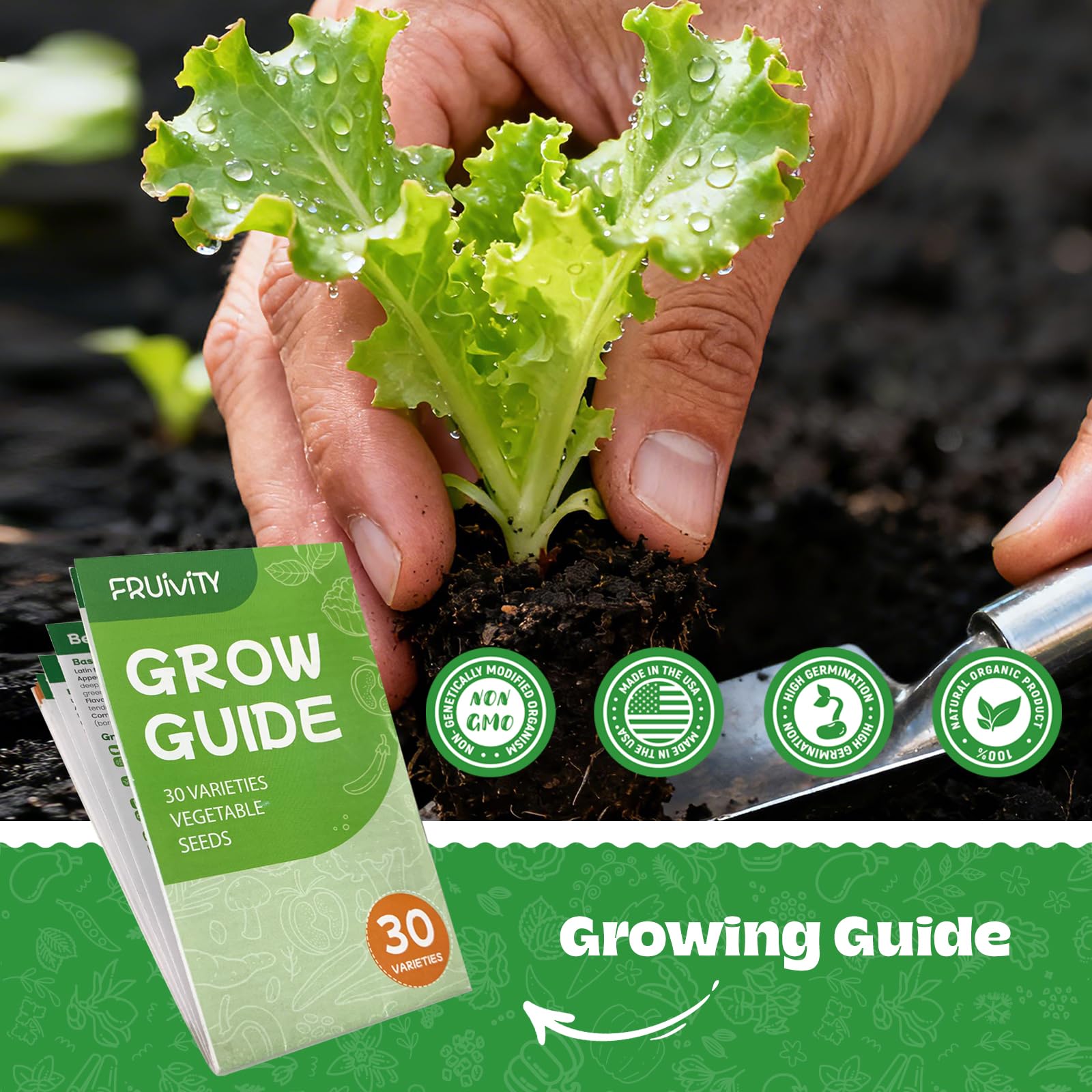 Fruivity garden tools with leaf clipper for precise trimming.