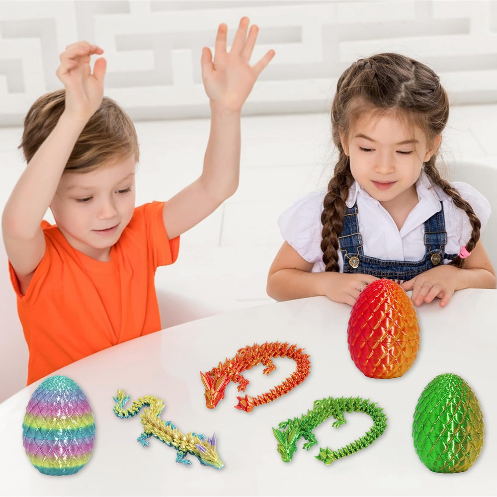 FRVTJS Dragon Inside Egg View: reveals the dragon inside for imaginative play.