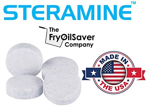 FryOilSaver restaurant kitchen ready for Steramine sanitation