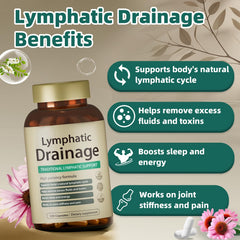FRZVEO Lymphatic Drainage Capsules closeup revealing capsule texture and easy intake