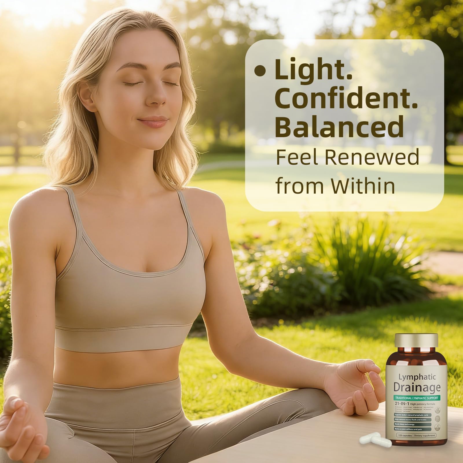 FRZVEO Natural Formula label underscoring vegan and GMO-free ingredients