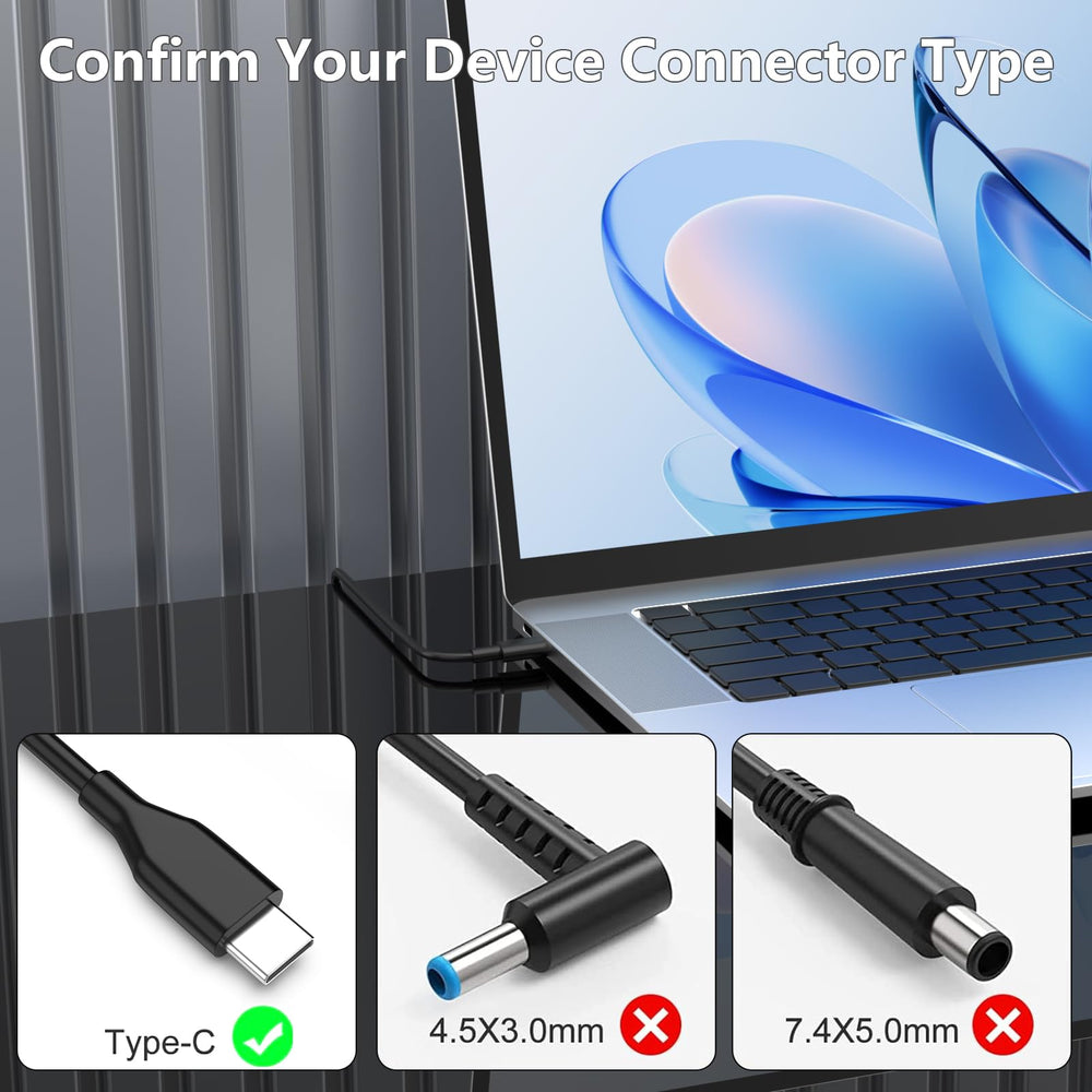 FSJTD universal USB-C charger with detachable cord ideal for on-the-go use.