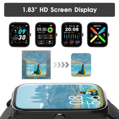 FTTMWTAG Smart Watch waterproof design for everyday activities and rain.