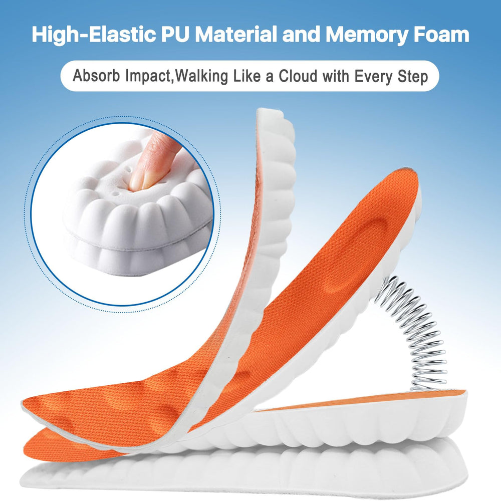 Fuetpl Cloud-Memory-Foam sole provides plush cushioning
