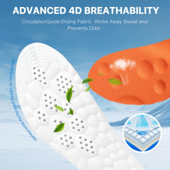 Fuetpl Honeycomb ventilation insoles promote airflow and freshness