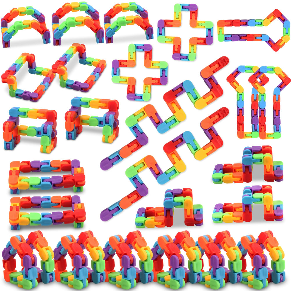 FUIYKA Wacky Track rainbow colors for sensory play and visual stimulation