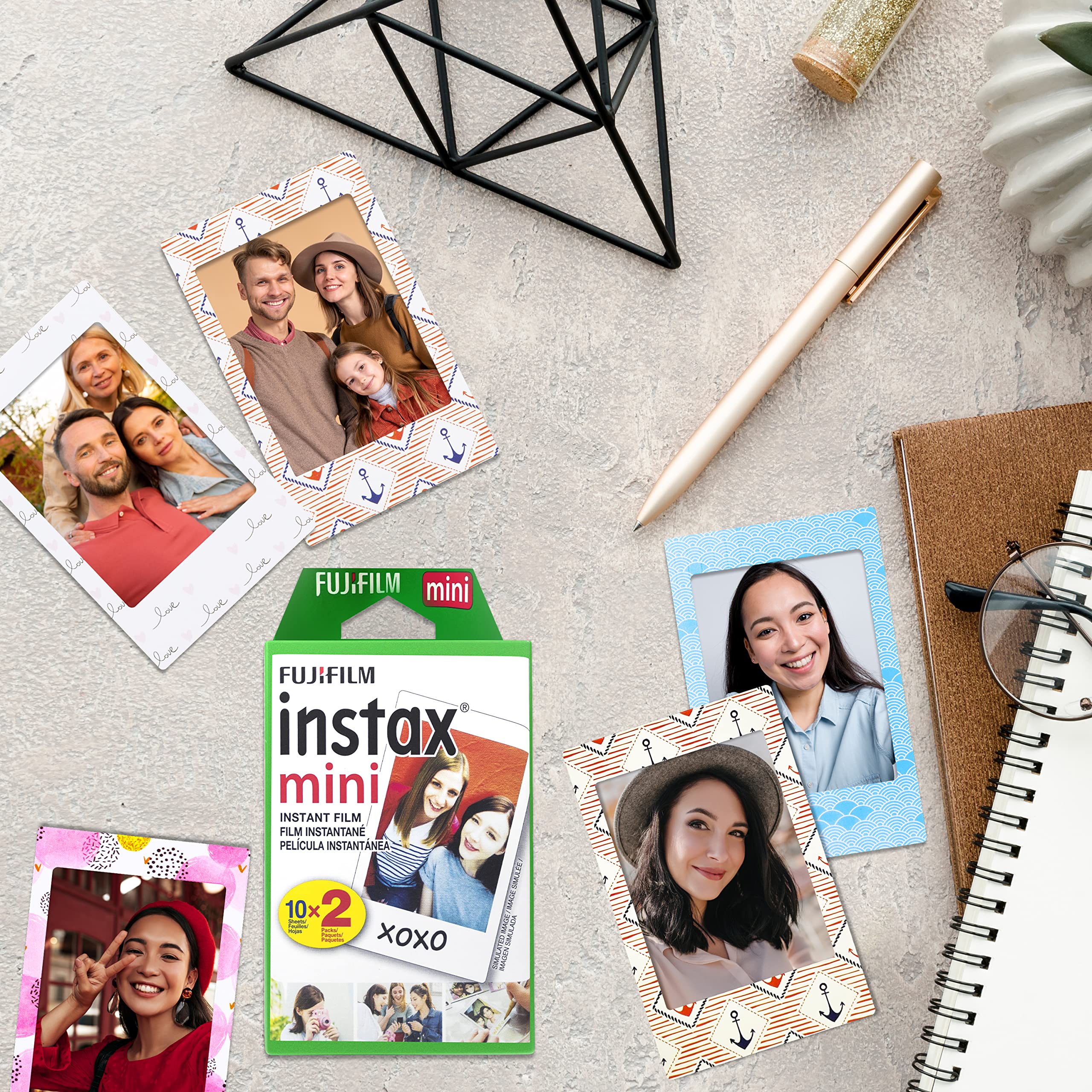 Standard print and film sizes: 62x46mm print, 86x54mm film