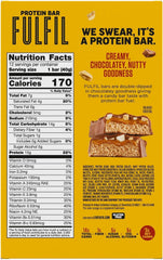 FULFIL Chocolate Peanut Caramel bar offers quick energy before workouts