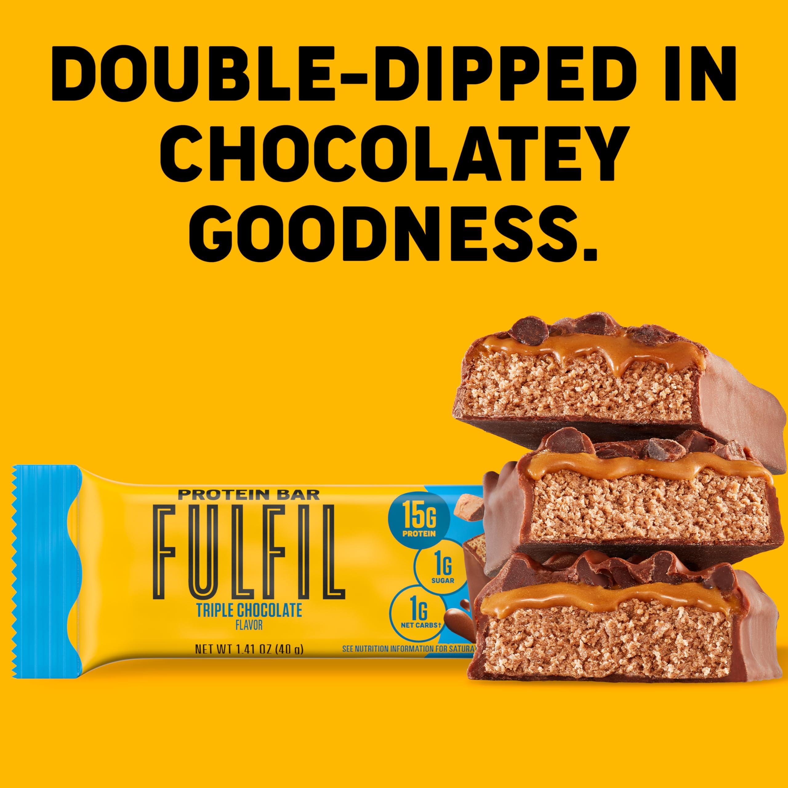 Cold-pack shipped Fulfil bars keep freshness during summer shipments.