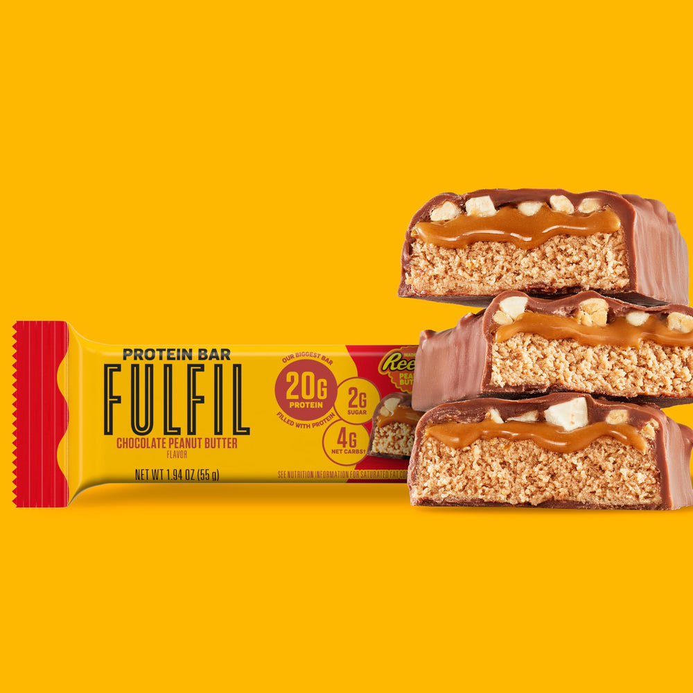 FULFIL on-the-go snack scenario in desk drawer for busy days