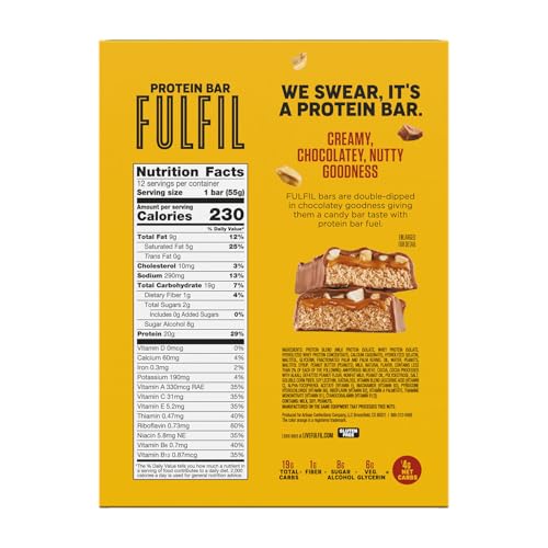 FULFIL Reese's Peanut Butter Center detail showcasing rich flavor
