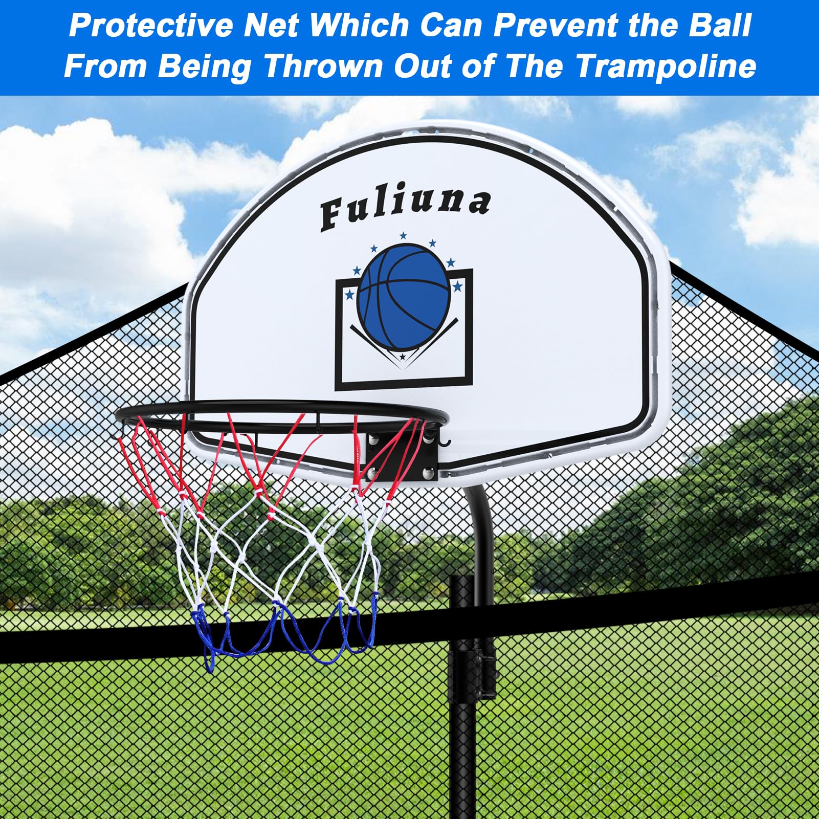 Fuliuna pump and rubber ball included for immediate setup