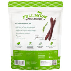 Full Moon Duck Sticks ingredients real duck cassava rosemary.