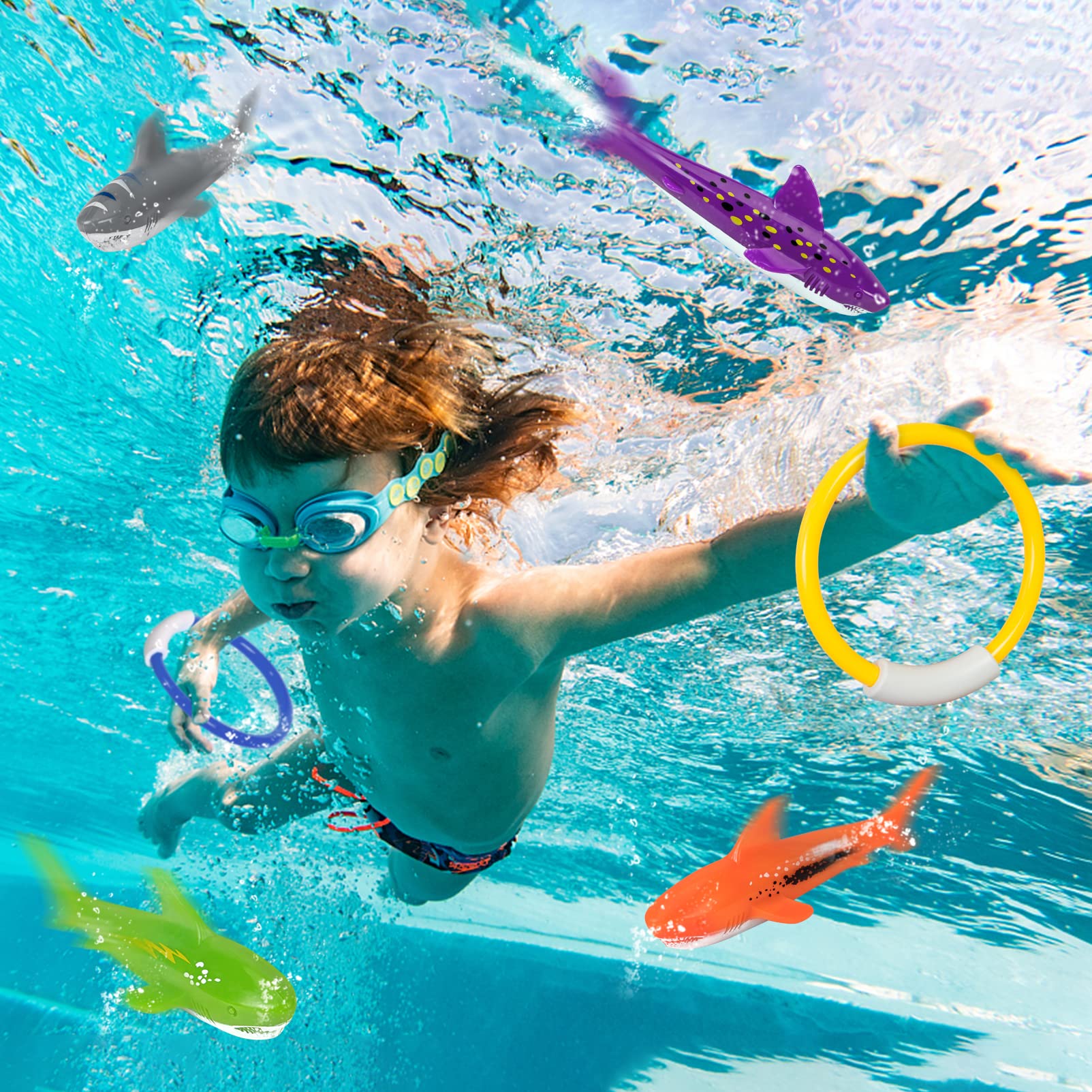 FULLSEXY bright rings are easy to spot in water for playful discovery.